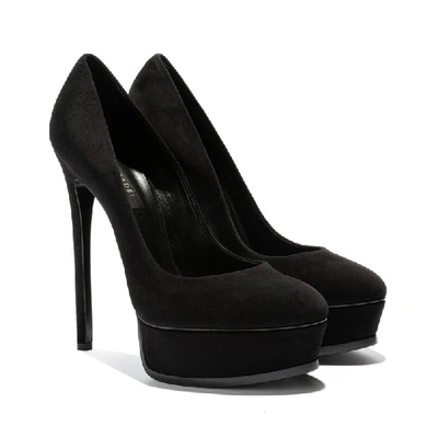 Casadei Classic Platform Pumps In Black
