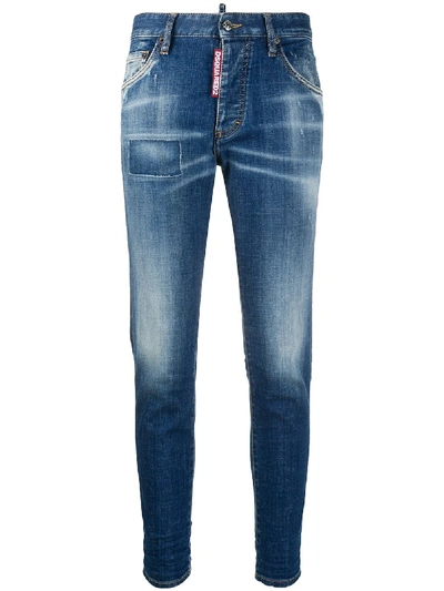 Shop Dsquared2 Denim Jeans In Blue