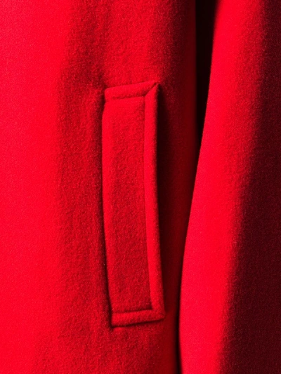 Shop Balenciaga Wool Jacket In Red