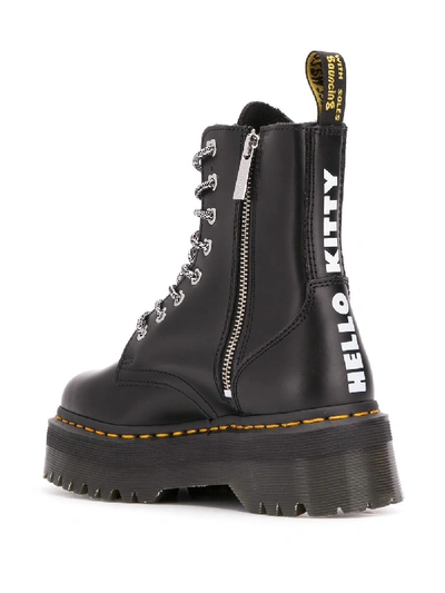 Shop Dr. Martens Leather Boots In Black