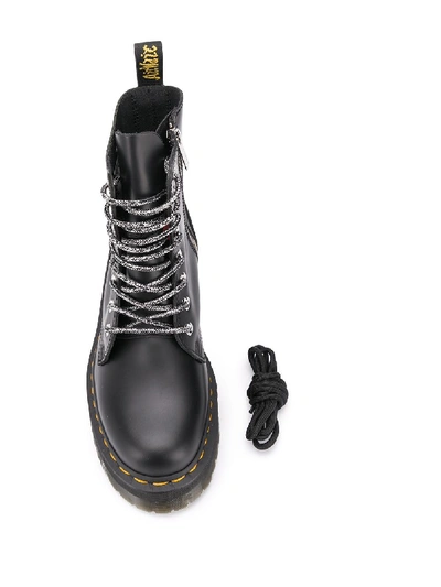 Shop Dr. Martens' Leather Boots In Black