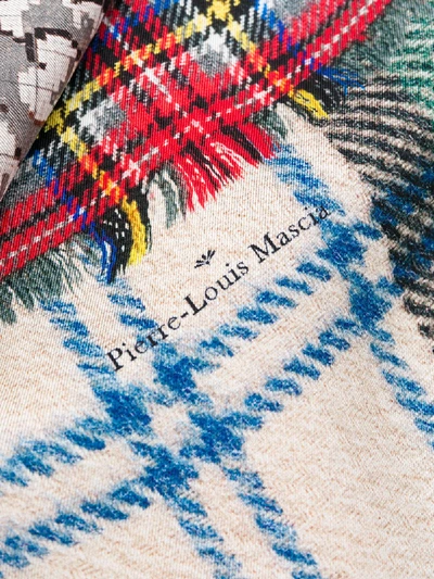 Shop Pierre-louis Mascia Silk Scarf In Multicolor