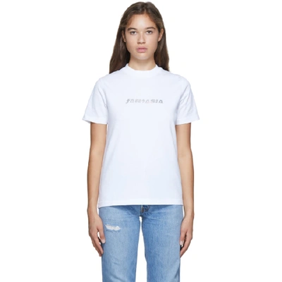 Shop Eytys White Smith Fantasia T-shirt