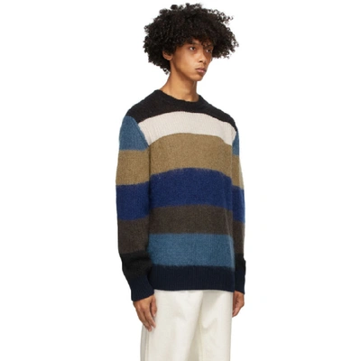 Shop Marni Multicolor G5 Sweater In V2x99 Blubr