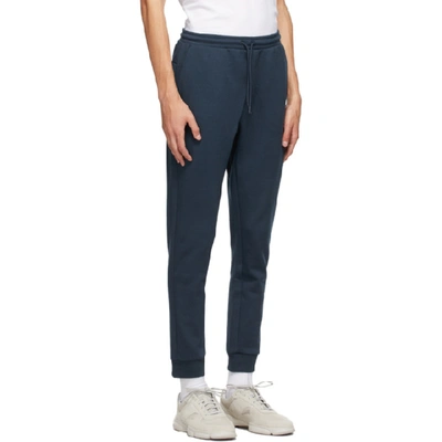 Shop Hugo Boss Navy Hadiko Lounge Pants In 410 Navy