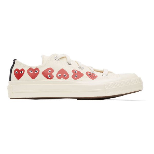 commes des garcons play sneakers