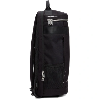 Shop Diesel Black Urbhanity Pieve Backpack In T8013 Black