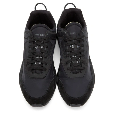Shop Diesel Black S-serendipity Low Sneakers In T8013 Black