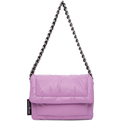 Shop Marc Jacobs Purple The Mini Pillow Bag In 511 Violet