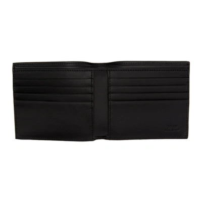 Shop Fendi Black & Red 'forever ' Bifold Wallet In F19p9 Blkre