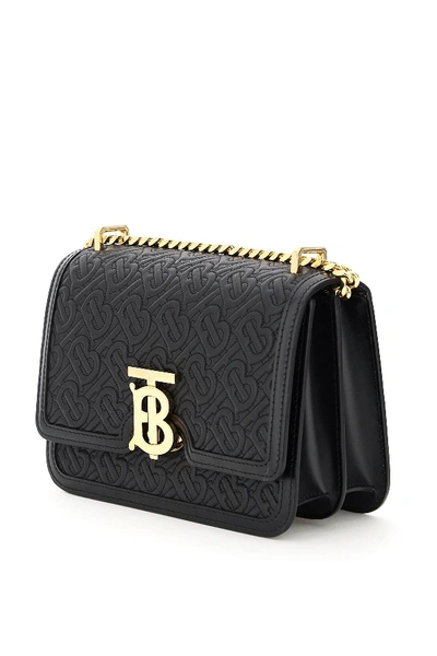 Shop Burberry Tb Small Crossbody Bag In Black