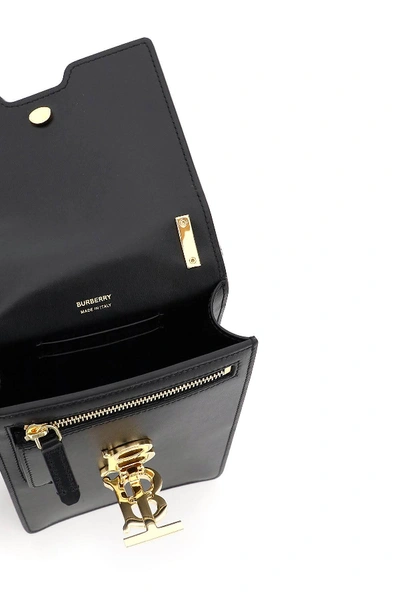 Shop Burberry Robin Mini Bag In Black