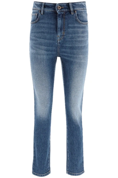 Shop Weekend Max Mara Finanza Regular Jeans In Blue