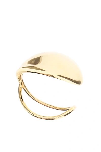 Shop Bottega Veneta Dome Bracelet In Gold