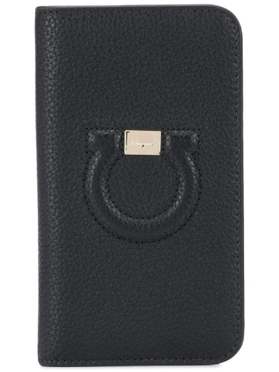 Shop Ferragamo Gancini Iphone 11 Pro Case In Black