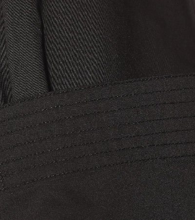 Shop Co Tton Midi Shirt Dress In Black