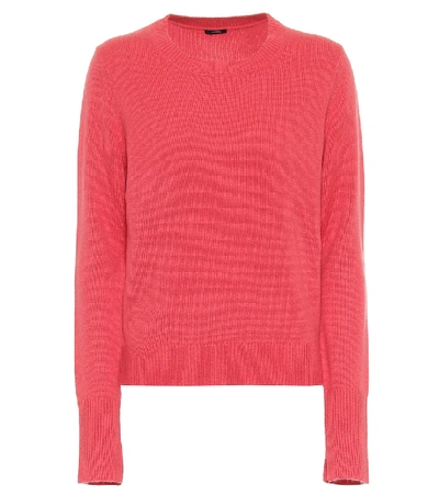 Shop Joseph Cashmere Sweater In Pink
