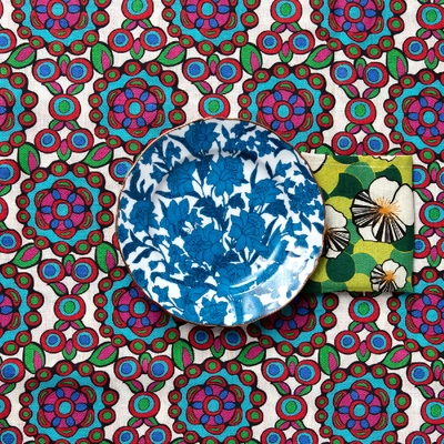 Shop La Doublej Housewives Medium Tablecloth In Kaleidoscope