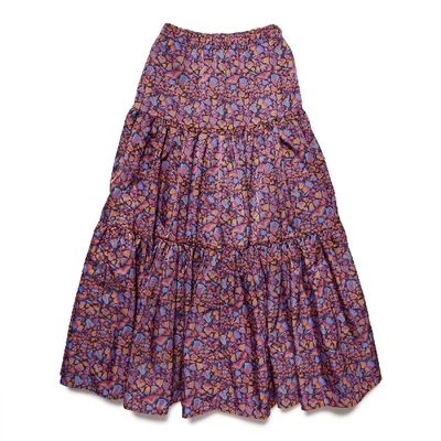 Shop La Doublej Ball Skirt In Tulipani Salvia