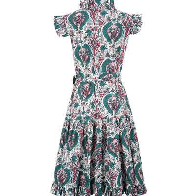 Shop La Doublej Short And Sassy Dress In Liberty Rosa