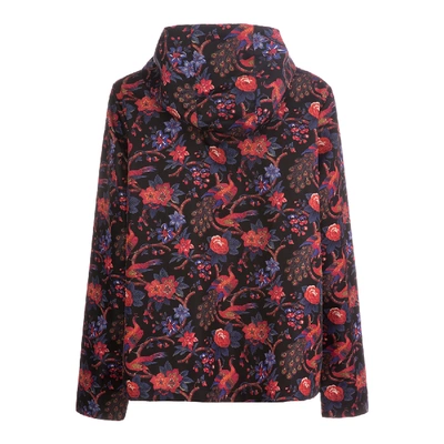 La Doublej Windy Jacket In Pavone Nero