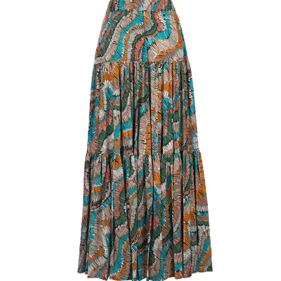 Shop La Doublej Slinky Skirt In Fiammiferi