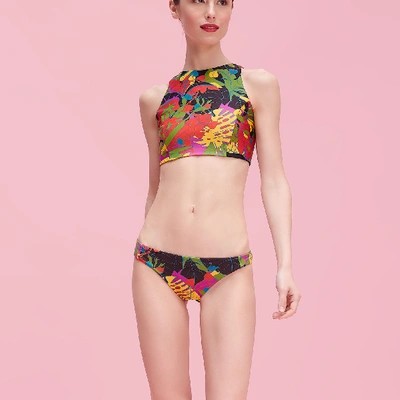 Shop La Doublej Swim Halter In Elefante