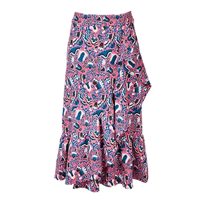 Shop La Doublej Jazzy Skirt In Tulipani Rosa