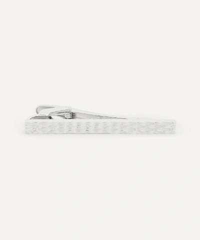 Shop Lanvin Cut Tie Clip In Silver