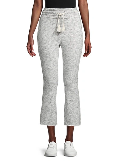 Shop Free People Movement Wild Side Cropped Flare Jogging Pants In White