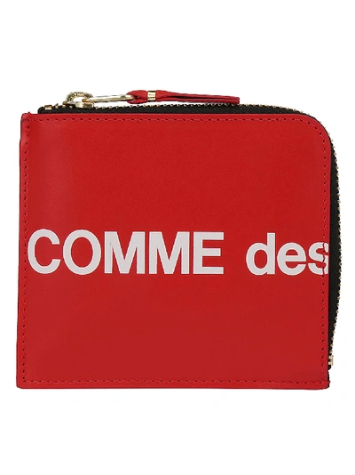 Shop Comme Des Garçons Comme De Garçons Wallet In Red