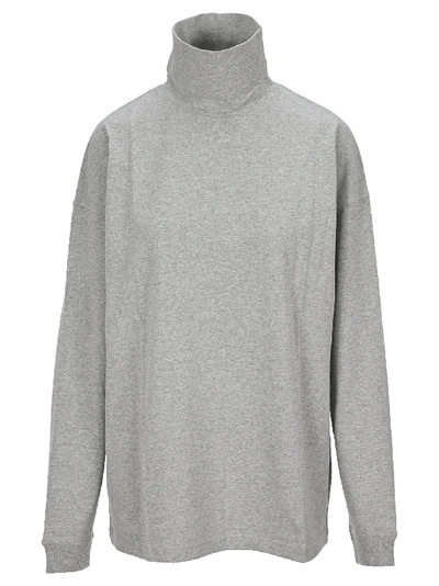 Shop Alyx Roll Neck T-shirt In Grey