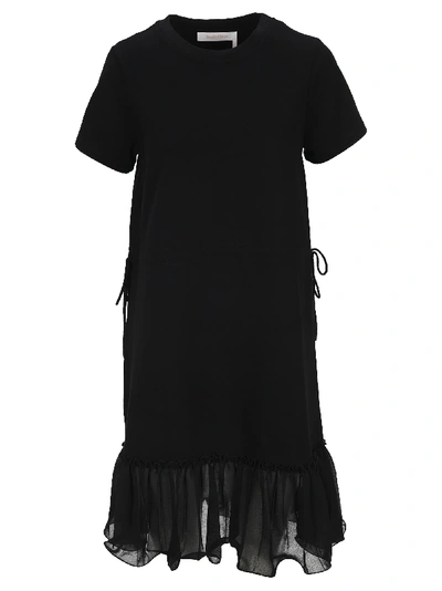 Shop See By Chloé See By Chloe T-shirt Dress In Black