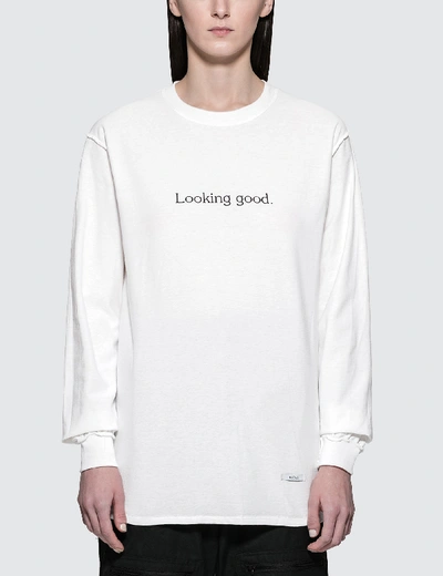 Shop Blouse Looking Good. Feeling Gorgeous! L/s T-shirt In White