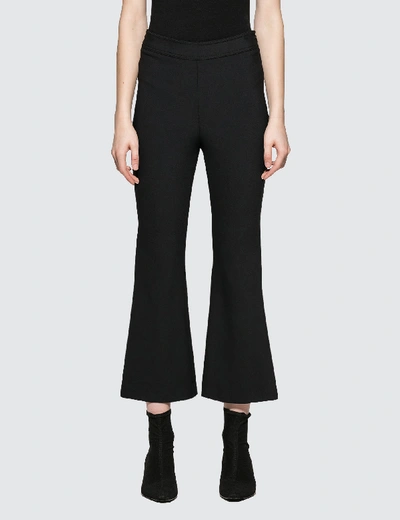 Shop Opening Ceremony William Back Flare Pants In Black