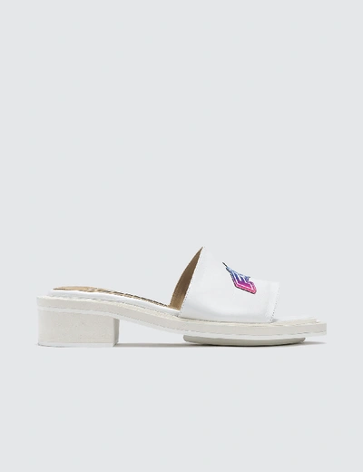 Shop Aalto Derby Pool Fun Sandals In White