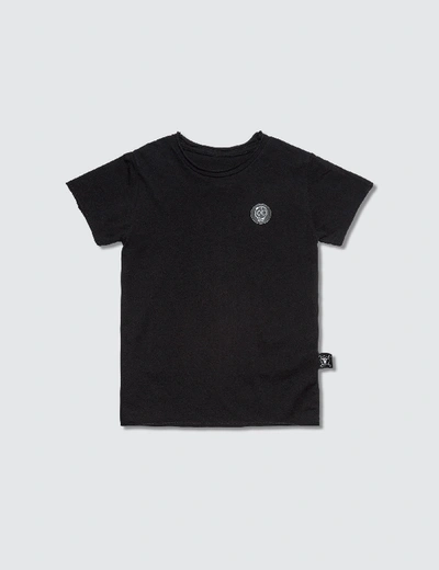 Shop Nununu Solid S/s T-shirt In Black