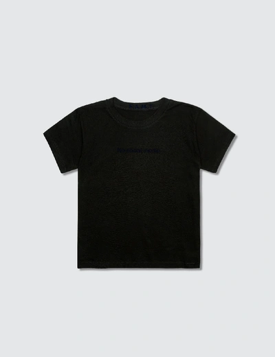 Shop Famt Kids' No Social Media. Short-sleeve T-shirt In Black
