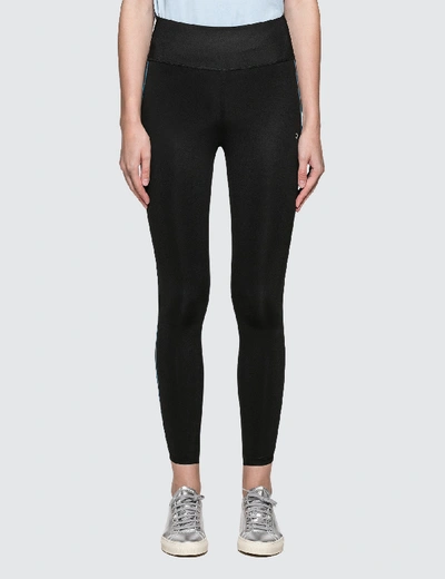 Shop Calvin Klein Performance Bondfl Leggings In Black
