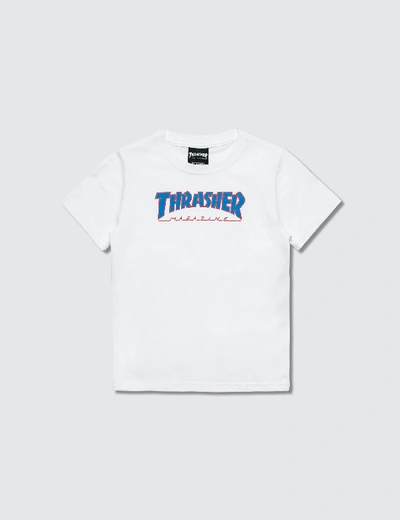 Shop Thrasher Hometown Kids T-shirt In White