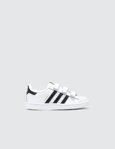 Shop Adidas Originals Superstar Cf Infants In White