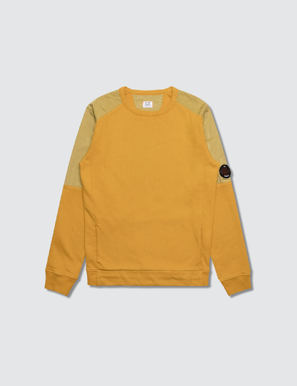 cp company yellow sweatshirt
