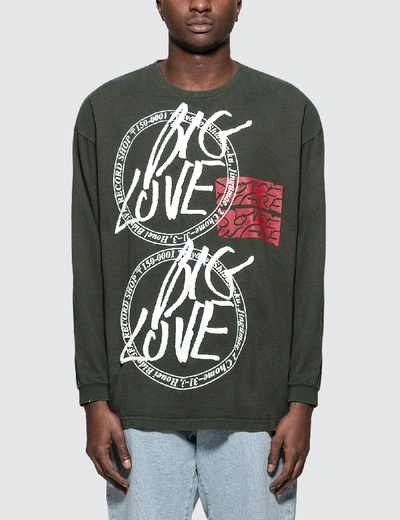 Shop Some Ware Big Love L/s T-shirt (one Size) In Black