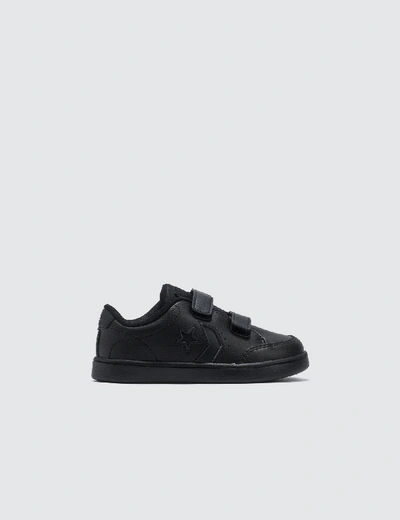 Shop Converse Star Court Infants In Black / Black / Black