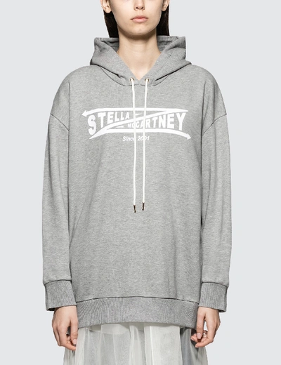 Shop Stella Mccartney Hooded Jumper In Grey