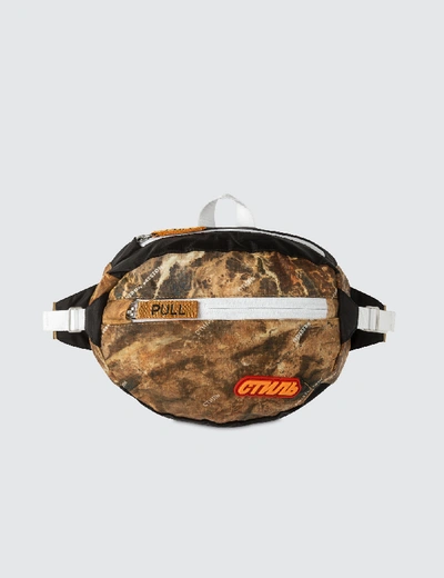 Shop Heron Preston Ctnmb Padded Fanny Pack In Camo