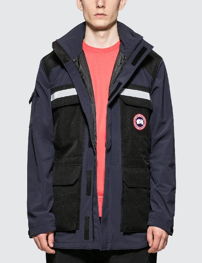 Shop Canada Goose Photojournalist Jacket In Blue