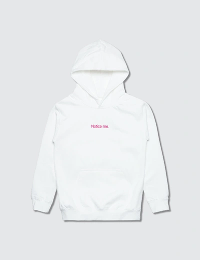 Shop Famt Kids' Notice Me Hoodie In White