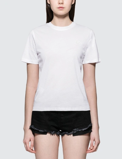 Shop Mcq By Alexander Mcqueen Band Short Sleeve T-shirt In White