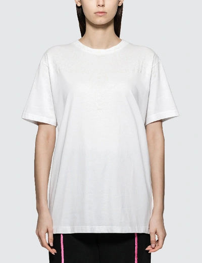 Shop Marcelo Burlon County Of Milan Neon Wings T-shirt In White